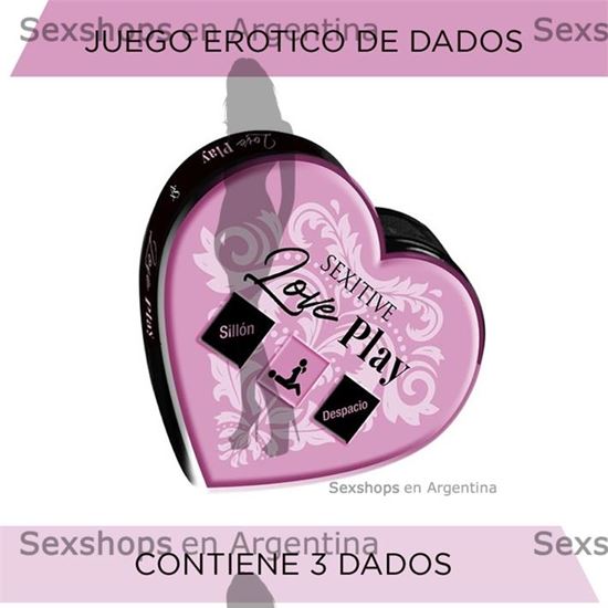 Juego de tres dados love play